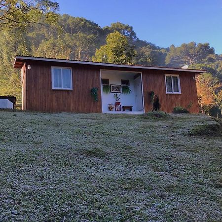 Cabana Pe Da Serra Dos Bitus Urubici Bagian luar foto