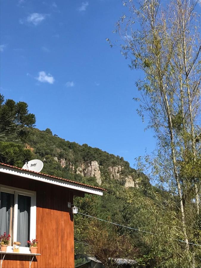 Cabana Pe Da Serra Dos Bitus Urubici Bagian luar foto