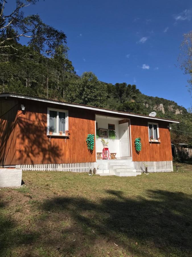 Cabana Pe Da Serra Dos Bitus Urubici Bagian luar foto