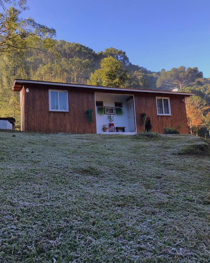 Cabana Pe Da Serra Dos Bitus Urubici Bagian luar foto