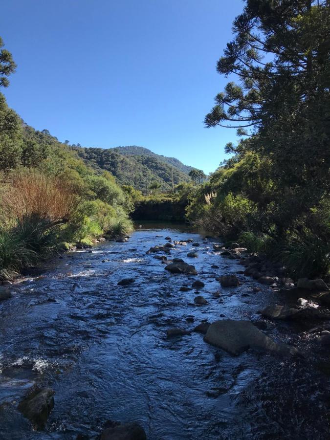 Cabana Pe Da Serra Dos Bitus Urubici Bagian luar foto