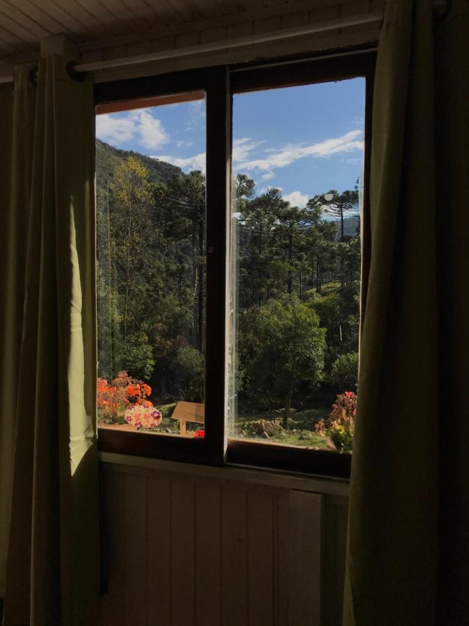 Cabana Pe Da Serra Dos Bitus Urubici Bagian luar foto