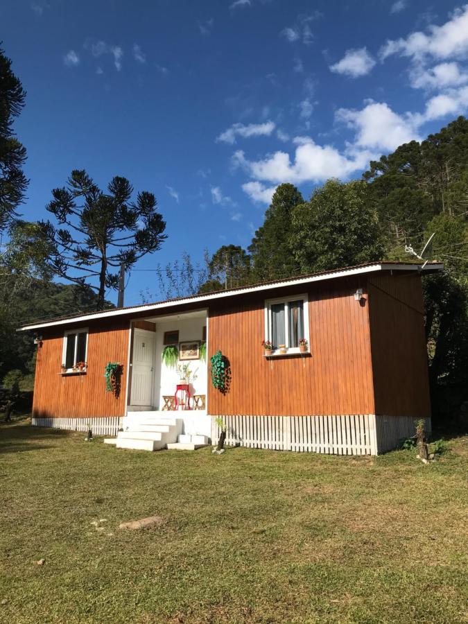 Cabana Pe Da Serra Dos Bitus Urubici Bagian luar foto